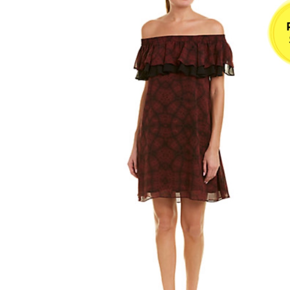 Off the shoulder dress from Sam Edelman